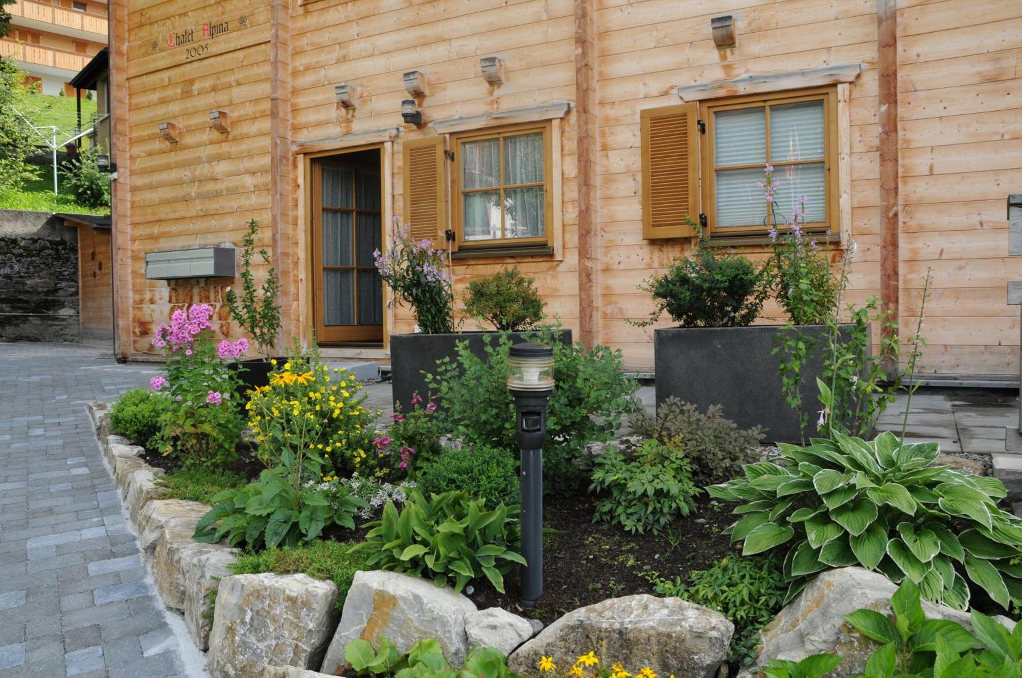 Chalet Alpina Gyger Wengen Bagian luar foto