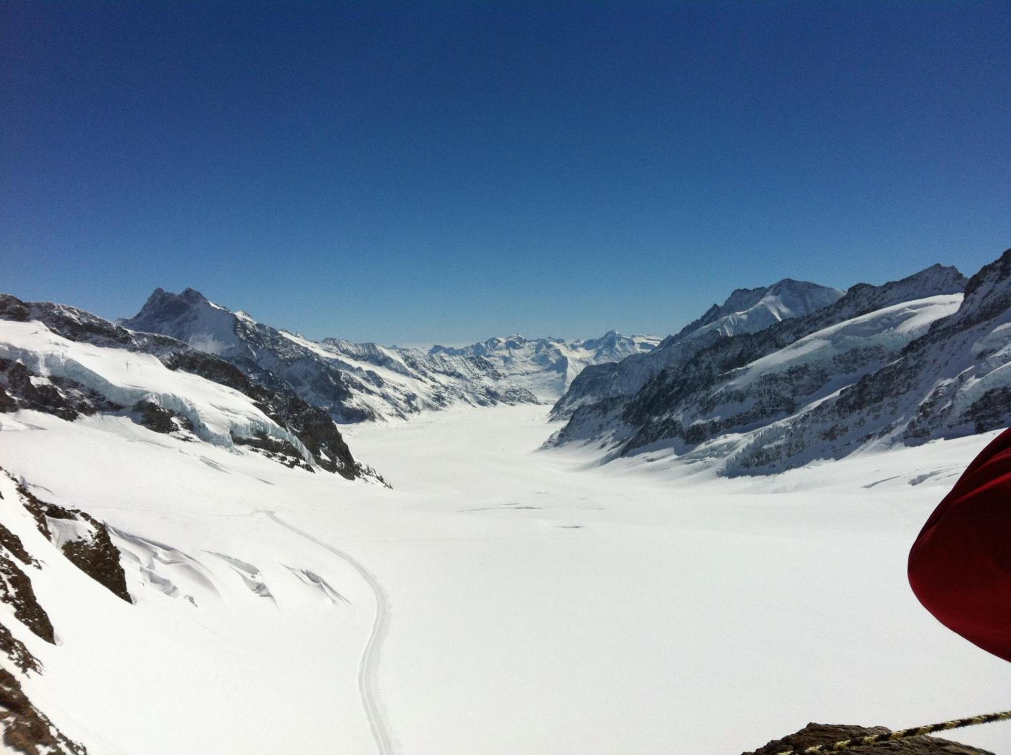 Chalet Alpina Gyger Wengen Bagian luar foto